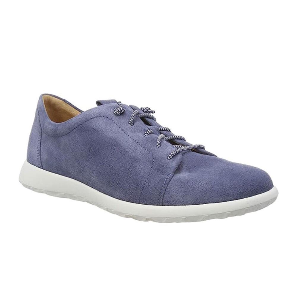 Ganter Gabby 1 Blue Suede Comfort‎ Sneakers Lace Up Women’s 7.5–8